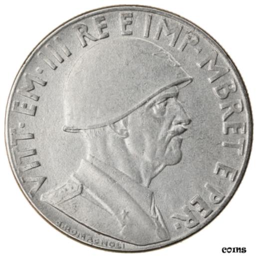  アンティークコイン コイン 金貨 銀貨   Coin, Albania, Vittorio Emanuele III, 0.20 Lek, 1939, Rome, AU(50-53)