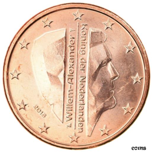  アンティークコイン コイン 金貨 銀貨   Netherlands, Euro Cent, 2016, AU(50-53), Copper Plated Steel, KM:New