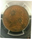 1828 13 スター クラシック ヘッド ハーフ セント PCGS AU 50 認定番号 261800251828 13 Stars Classic Head Half Cent PCGS AU 50 Cert# 26180025(3)