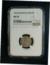 1933 ニュージーランド シックスペンス NGC AU53 シルバー 6P コイン 今すぐ購入しましょう!1933 New Zealand Sixpence NGC AU53 SILVER 6P Coin BUY IT NOW!