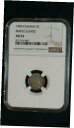 1909 カナダ 5 セント NGC AU53 メープル リーフ シルバー 5C コインを価格で販売します。1909 Canada Five Cents NGC AU53 MAPLE LEAVES SILVER 5C Coin PRICED TO SELL!