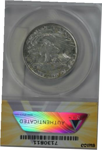 楽天金銀プラチナ　ワールドリソース【極美品/品質保証書付】 アンティークコイン コイン 金貨 銀貨 [送料無料] 1921 .50 ANACS AU53 ALABAMA Classic Silver Commemorative Coin