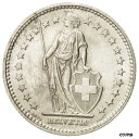  アンティークコイン コイン 金貨 銀貨   Switzerland, 2 Francs, 1922, Bern, AU(55-58), Silver, KM:21