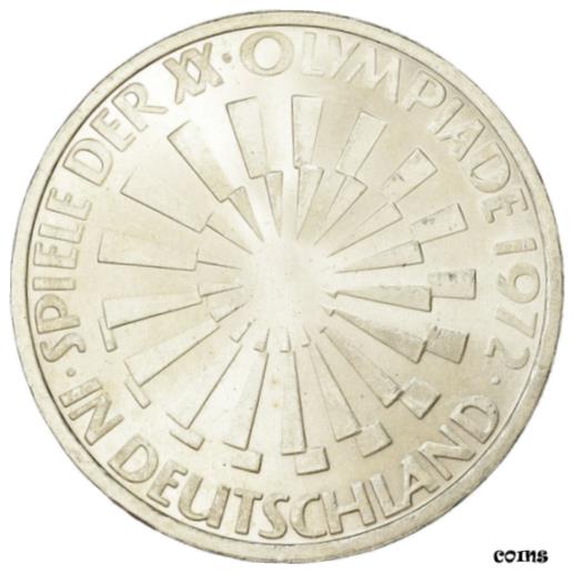 [#762398] 󡢥ɥ - Ϣˮ¹10ޥ륯1972ǯȥåȥȡȥꥢ(55-58)[#762398] Coin, GERMANY - FEDERAL REPUBLIC, 10 Mark, 1972, Stuttgart, AU(55-58)