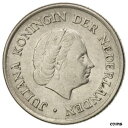  アンティークコイン コイン 金貨 銀貨   Netherlands, Juliana, 25 Cents, 1957, AU(55-58), Nickel, KM:183
