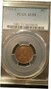【極美品/品質保証書付】 アンティークコイン コイン 金貨 銀貨 [送料無料] 1915-S Lincoln Cent * PCGS AU55 * Low Mintage Of 4,833,000