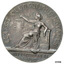  アンティークコイン コイン 金貨 銀貨   France, Notary, Token, 1910, MS(60-62), Silver, 33, Lerouge #3c, 15.30