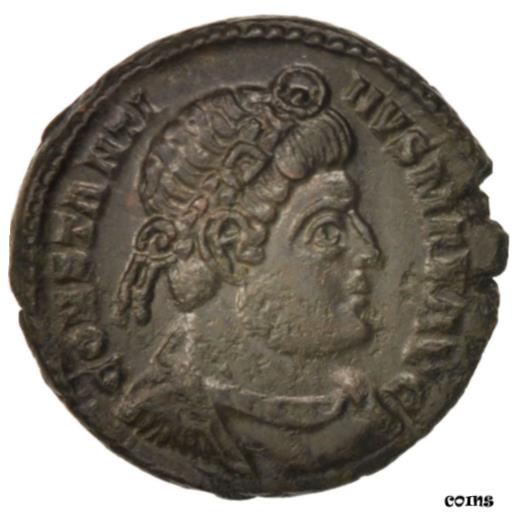  アンティークコイン コイン 金貨 銀貨   Constantine I, Follis, Lyons, MS(60-62), Bronze, RIC:253S