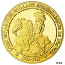  アンティークコイン コイン 金貨 銀貨   France, Medal, L'Histoire de France, Louis XIV, MS(60-62), Vermeil