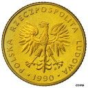 yɔi/iۏ؏tz AeB[NRC RC   [] [#429227] Poland, 10 Zlotych, 1990, Warsaw, MS(60-62), Brass, KM:152.2