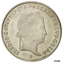 ڶ/ʼݾڽա ƥ    [̵] [#39517] Hungary, Ferdinand V, 20 Krajczar, 1848, Kremnitz, MS(60-62), Silver