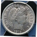 1916 バーバー ダイム PCGS MS61 ほとんどが白 素敵な光沢 ライトトーン 散在チック1916 BARBER DIME PCGS MS61 MOSTLY WHITE NICE LUSTER LIGHT TONE SCATTERED TICS