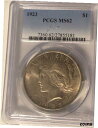 yɔi/iۏ؏tz AeB[NRC RC   [] 1923 Peace Dollar. PCGS MS62.