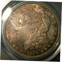 1878-s PCGS MS-62 モーガン シルバー ダラー いい調子です!1878-s PCGS MS-62 Morgan Silver Dollar Nice Toning!(3)