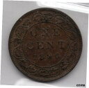 【極美品/品質保証書付】 アンティークコイン コイン 金貨 銀貨 [送料無料] 1896 Canada 1 Cent Coin - ICCS MS-62 Trace Red