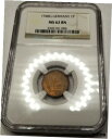 yɔi/iۏ؏tz AeB[NRC RC   [] 1948-G Federal Republic of Germany 1 Pfennig World Coin NGC MS62BN