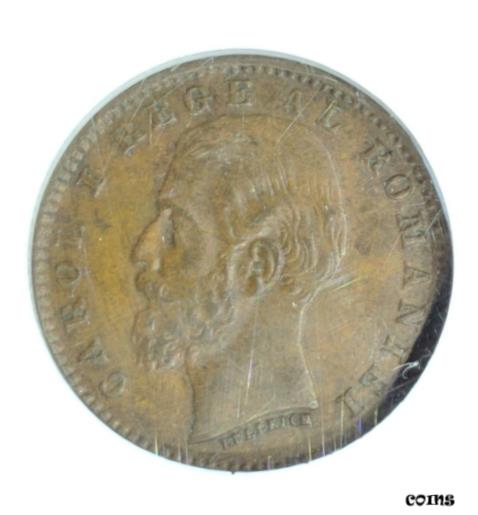 ڶ/ʼݾڽա ƥ    [̵] Romania 1900B Ban NGC MS 62 BN World Coin Copper Carol 1 High Grade Auction