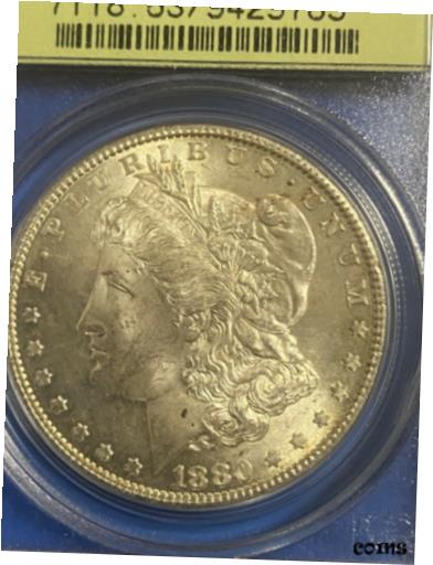 yɔi/iۏ؏tz AeB[NRC RC   [] 1880-S Morgan Silver Dollar PCGS MS63