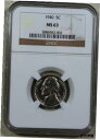 1940 ジェファーソン ニッケル NGC MS-631940 Jefferson Nickel NGC MS-63