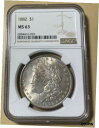 yɔi/iۏ؏tz AeB[NRC RC   [] 1882 NGC MS63 Morgan Silver Dollar