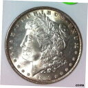 【極美品/品質保証書付】 アンティークコイン コイン 金貨 銀貨 [送料無料] 1889 MORGAN SILVER DOLLAR ~ ANACS MS 63 VAM 16 ~HOT 50~ REF#341