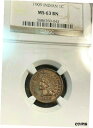 1909 ベター インディアン セント NGC MS63BN 光沢のあるブラウン Ebay CHN で簡単に最安値1909 Better Indian Cent...