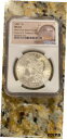 楽天金銀プラチナ　ワールドリソース【極美品/品質保証書付】 アンティークコイン コイン 金貨 銀貨 [送料無料] NGC MS63 1887 Morgan Silver Dollar New York Bank Hoard From U.S. Treasury Bag