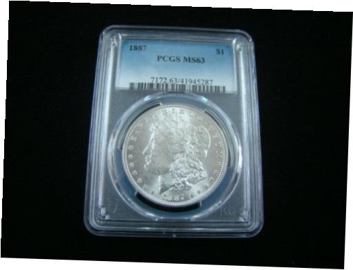 yɔi/iۏ؏tz AeB[NRC RC   [] 1887 Morgan Silver Dollar PCGS Graded MS63 #41945287