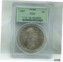 1887 Morgan Silver Dollar - MS 64 by PCGS※関税は当ショップ負担（お客様負担無し）※全国送料無料・海外輸送無料※商品の状態は画像をご確認下さい（極美品・目立った汚れ無し）※輸入品の為英語表記となります※その他ご不明点はお気軽にお問合せ下さい！Seller Notes: “Please see the pictures”Country/Region of Manufacture: United StatesCertification Number: 7172.64/9460591Coin: MorganCertification: PCGSStrike Type: BusinessMint Location: PhiladelphiaGrade: MS 64Year: 1887Circulated/Uncirculated: UncirculatedComposition: SilverDenomination: $1KM Number: 110[ご購入前に必ずお読み下さい]親切丁寧に、商品到着までサポート対応させていただきます。■パソコンの画像・画質により色や素材感が、実際の商品と多少異なる場合がございますので予めご了承くださいませ。■お客様のご都合（程度の解釈相違を含む）による商品のご購入後のキャンセル返品は、原則としてお受け致しておりません。未払いのまま2日以上連絡が取れない場合はキャンセルさせて頂きます。その場合、事務局側が自動的に「非常に悪い」の評価を付けてしまいますのでご注意ください。※お支払い頂いた場合は連絡は不要です。※他ショップでも販売しておりますので、稀に在庫がない場合がございます。■不具合での返品は箱などすべてが到着時の状態になるものに限らせていただきます。※当店では不良品はすべて現物確認と不具合の確認を行い対応をさせて頂いております。■お客様のご都合によるご注文確定後の商品のキャンセルにつきましては承っておりません。また、ご入金確認後、またはご決済完了確認後のキャンセルにつきましては、ご注文総額の30％のキャンセル料をご請求させていただきます。■領収書二重発行やトラブル防止のため、領収書発行は行っておりません。事務局側が発行している「支払い明細」が正式な支払い証明となります。支払い明細画面を印刷したものが領収書の代わりになることを各税務署に確認済みです。■年末年始・連休の発送は、業者も休みになる関係でいつもより遅れます。■輸送時の破損の場合は配送業者への報告を行って下さい。報告なしでの対応はできません。■日祝日は定休日とさせていただいております。連絡・発送が出来ませんのであらかじめご了承お願いいたします。■内容は必ずお読みになってからお買い求め下さいますようお願い致します。※在庫状況は常に更新をしておりますが、当社は複数店舗で在庫を共有しているため、ご注文を頂きましても稀に欠品している場合がございます。その際は誠に申し訳ございませんが、その旨をメールまたはお電話にてご連絡させていただきます。ご理解いただけますようお願い申し上げます。親切・丁寧にお取引させていただきますのでよろしくお願いします。 品質保証について 当店の商品の、品質保証についてご紹介いたします。 ▽品質保証書 お買い上げいただく全ての商品に「WORLD RESOURCE品質保証書」をおつけいたします。 これは、WORLD RESOURCEが販売した商品であることを保証するものです。大切に保管してください。 ▽標準保証に関して 当店でご購入頂きました商品は7日以内の標準保証サービスが付属致します。 ※ご購入日につきましては、製品の品質保証書に記載の日付にて確認させていただきます。 ※保証は通常利用時のみの対応となります。 ※ご購入日の確認を致しかねる場合は有償となります。品質保証書は大切に保管して下さい。POINT01　品揃え一番店を目指して 「期待に答えるお店づくりと、時代に合わせたサービスをご提供致します。」 POINT02　多種多様な商品レパートリー 「幅広く、世界の商品をご用意しております。」 POINT03　きっと見つかる！新しい発見 「テレビや雑誌で紹介されたアイテムもいちはやく。」 モットー：丁寧な接客対応 その道数十年のスタッフだからこそできる、“豊富な知識”に基づく商品のご提案。 お探しの商品はお気軽にスタッフにお尋ねください。 「以前は、商品ページあったけど、、、見つからない。」 「初めてアンティークコインの購入をしますが大丈夫ですか？」 「この年代の商品を探していますが、おすすめはありますか？」 「友人にアンティークコインを送りたいけど、おすすめありますか？」 等など、困ったときの質問にも、しっかり対応・お調べ致します。 取寄せ、取り置き等もできますので、商品一覧で見つからなかった商品でも、 スタッフまでお気軽にご相談下さい。 【お問い合わせはお気軽にどうぞ】 suport@world-resource.net