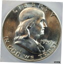 アメリカ 1959-P フランクリン シルバー ハーフダラー- ANACS MS64 (BUGS BUNNY) FS-401 DIE 2!!U.S. 1959-P Franklin Silver Half Dollar- ANACS MS64 (BUGS BUNNY) FS-401 DIE 2!!