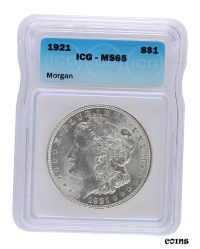 yɔi/iۏ؏tz AeB[NRC RC   [] 1921 Silver Morgan Dollar ICG MS65 Lot of 1