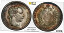 1878 オーストリア フローリン PCGS MS65 トーン シルバー レジストリ コイン KM 2222 トゥルー ビュー ワールド1878 Austria...