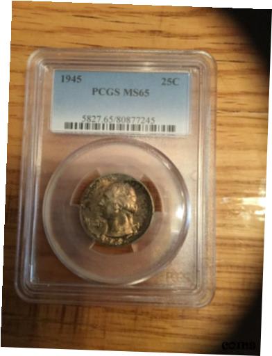 ڶ/ʼݾڽա ƥ    [̵] 1945-P WASHINGTON QUARTER PCGS MS 65 STRIKE