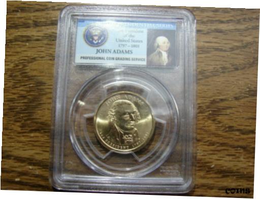 ڶ/ʼݾڽա ƥ    [̵] JOHN ADAMS FDOI PCGS MS65 POS.A COIN 2007 P COIN MAKE OFFER!!!