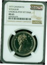 1977 付属宝石 SWL カナダ $1 ドル NGC MAC MS65 PQ スポットレス *1977 Attached Jewel SWL CANADA $1 DOLLAR NGC MAC MS65 PQ SPOTLESS *(3)