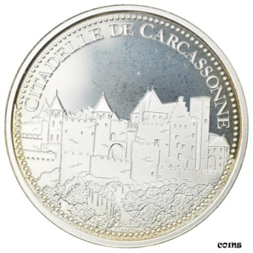 ڶ/ʼݾڽա ƥ    [̵] [#8414] France, Medal, La Citadelle de Carcassonne, Arts &Culture, MS(65-70)