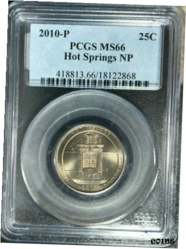 2010-P HOT SPRINGS NP STATE QUARTER ~ PCGS MS 66 REF#2865※関税は当ショップ負担（お客様負担無し）※全国送料無料・海外輸送無料※商品の状態は画像をご確認下さい（極美品・目立った汚れ無し）※輸入品の為英語表記となります※その他ご不明点はお気軽にお問合せ下さい！Seller Notes: “BEAUTIFUL COIN”Modified Item: NoCountry/Region of Manufacture: United StatesCoin: State QuartersCertification: PCGSStrike Type: BusinessMint Location: PhiladelphiaGrade: MS 66Year: 2010Circulated/Uncirculated: UncirculatedComposition: SilverDenomination: 25C[ご購入前に必ずお読み下さい]親切丁寧に、商品到着までサポート対応させていただきます。■パソコンの画像・画質により色や素材感が、実際の商品と多少異なる場合がございますので予めご了承くださいませ。■お客様のご都合（程度の解釈相違を含む）による商品のご購入後のキャンセル返品は、原則としてお受け致しておりません。未払いのまま2日以上連絡が取れない場合はキャンセルさせて頂きます。その場合、事務局側が自動的に「非常に悪い」の評価を付けてしまいますのでご注意ください。※お支払い頂いた場合は連絡は不要です。※他ショップでも販売しておりますので、稀に在庫がない場合がございます。■不具合での返品は箱などすべてが到着時の状態になるものに限らせていただきます。※当店では不良品はすべて現物確認と不具合の確認を行い対応をさせて頂いております。■お客様のご都合によるご注文確定後の商品のキャンセルにつきましては承っておりません。また、ご入金確認後、またはご決済完了確認後のキャンセルにつきましては、ご注文総額の30％のキャンセル料をご請求させていただきます。■領収書二重発行やトラブル防止のため、領収書発行は行っておりません。事務局側が発行している「支払い明細」が正式な支払い証明となります。支払い明細画面を印刷したものが領収書の代わりになることを各税務署に確認済みです。■年末年始・連休の発送は、業者も休みになる関係でいつもより遅れます。■輸送時の破損の場合は配送業者への報告を行って下さい。報告なしでの対応はできません。■日祝日は定休日とさせていただいております。連絡・発送が出来ませんのであらかじめご了承お願いいたします。■内容は必ずお読みになってからお買い求め下さいますようお願い致します。※在庫状況は常に更新をしておりますが、当社は複数店舗で在庫を共有しているため、ご注文を頂きましても稀に欠品している場合がございます。その際は誠に申し訳ございませんが、その旨をメールまたはお電話にてご連絡させていただきます。ご理解いただけますようお願い申し上げます。親切・丁寧にお取引させていただきますのでよろしくお願いします。 品質保証について 当店の商品の、品質保証についてご紹介いたします。 ▽品質保証書 お買い上げいただく全ての商品に「WORLD RESOURCE品質保証書」をおつけいたします。 これは、WORLD RESOURCEが販売した商品であることを保証するものです。大切に保管してください。 ▽標準保証に関して 当店でご購入頂きました商品は7日以内の標準保証サービスが付属致します。 ※ご購入日につきましては、製品の品質保証書に記載の日付にて確認させていただきます。 ※保証は通常利用時のみの対応となります。 ※ご購入日の確認を致しかねる場合は有償となります。品質保証書は大切に保管して下さい。POINT01　品揃え一番店を目指して 「期待に答えるお店づくりと、時代に合わせたサービスをご提供致します。」 POINT02　多種多様な商品レパートリー 「幅広く、世界の商品をご用意しております。」 POINT03　きっと見つかる！新しい発見 「テレビや雑誌で紹介されたアイテムもいちはやく。」 モットー：丁寧な接客対応 その道数十年のスタッフだからこそできる、“豊富な知識”に基づく商品のご提案。 お探しの商品はお気軽にスタッフにお尋ねください。 「以前は、商品ページあったけど、、、見つからない。」 「初めてアンティークコインの購入をしますが大丈夫ですか？」 「この年代の商品を探していますが、おすすめはありますか？」 「友人にアンティークコインを送りたいけど、おすすめありますか？」 等など、困ったときの質問にも、しっかり対応・お調べ致します。 取寄せ、取り置き等もできますので、商品一覧で見つからなかった商品でも、 スタッフまでお気軽にご相談下さい。 【お問い合わせはお気軽にどうぞ】 suport@world-resource.net