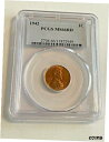 yɔi/iۏ؏tz AeB[NRC RC   [] 1942 LINCOLN CENT GRADED PCGS MS66RD