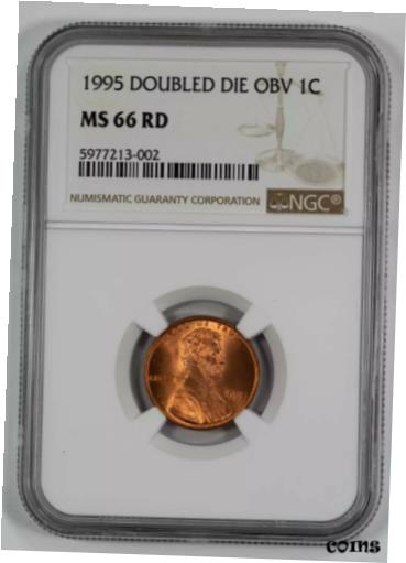 yɔi/iۏ؏tz AeB[NRC RC   [] 1995 DDO LINCOLN MEMORIAL CENT PENNY 1C NGC CERTIFIED MS 66 RED MINT UNC (002)