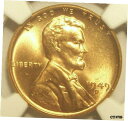 1949-D リンカーン セント NGC GEM MS 66 レッド1949-D Lincoln Cent NGC GEM MS 66 RED(3)