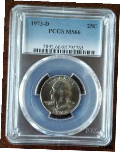 yɔi/iۏ؏tz AeB[NRC RC   [] 1973-D Washington Quarter PCGS MS-66