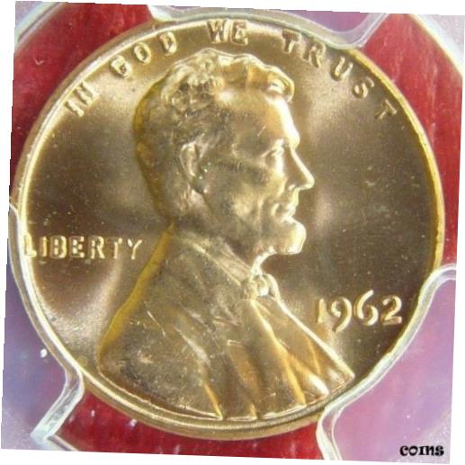 yɔi/iۏ؏tz AeB[NRC RC   [] 1962 Lincoln Memorial Cent PCGS MS 66 RD Cert# 29181928