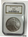 yɔi/iۏ؏tz AeB[NRC RC   [] 2007 Silver American Eagle NGC MS69 1 oz .999