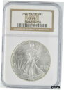 【極美品/品質保証書付】 アンティークコイン コイン 金貨 銀貨 [送料無料] 1994 Silver American Eagle 1 OZ US Coin NGC MS69 Key Date Low Mintage