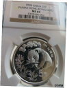 1998 中国パンダ香港博覧会 S5Y NGC MS69 銀元 5 香港博覧会1998 China PANDA HK EXPO S5Y NGC MS69 silver yuan 5 Hong Kong exposition