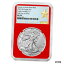 ڶ/ʼݾڽա ƥ    [̵] 2021 (W) $1 Type 2 American Silver Eagle NGC MS70 FDI West Point Star Label Red