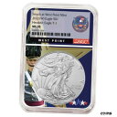 【極美品/品質保証書付】 アンティークコイン コイン 金貨 銀貨 [送料無料] 2021 (W) $1 Type 1 American Silver Eagle NGC MS70 West Point Core