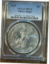 2020 AMERICAN SILVER EAGLE PCGS MS70 809283.70/38821966※関税は当ショップ負担（お客様負担無し）※全国送料無料・海外輸送無料※商品の状態は画像をご確認下さい（極美品・目立った汚れ無し）※...