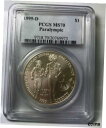 ץʡɥ꥽㤨֡ڶ/ʼݾڽա ƥ    [̵] 1995-D PCGS MS70 Paralympic Modern Commemorative Dollar $1פβǤʤ89,250ߤˤʤޤ