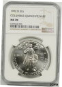  アンティークコイン コイン 金貨 銀貨  1992-D Columbus Quincentenary $1 NGC MS 70 Modern Commemorative Silver Dollar